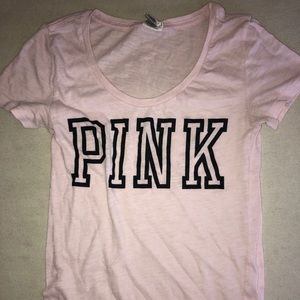 PINK VICTORIA’s SECRET TEE SHIRT